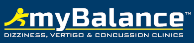 myBalance Logo - Dizziness Vertigo and Concussion Clinics